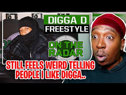 American Reacts To The Digga D Freestyle (PROD By ITCHY)