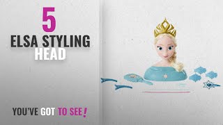 Top 10 Elsa Styling Head [2018]: Frozen Disney Elsa Styling Head Playset