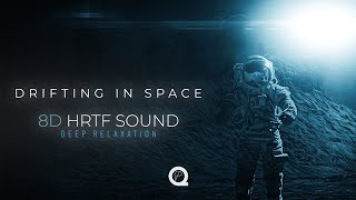 Drifting in Space  Surreal Space Music — 8D HRTF Ambient l For Deep Focus & Relaxation