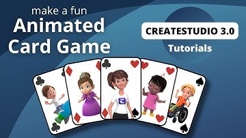 CreateStudio: Create an Animated Card Game (Complete Project Tutorial)