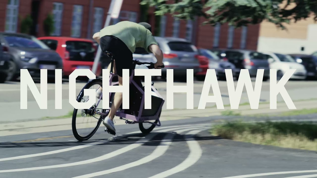 Nighthawk Cargo e-Bike play around 