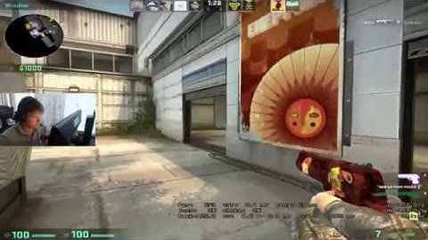 CS:GO - s1mple plays FPL on Cache 23.06.2017.