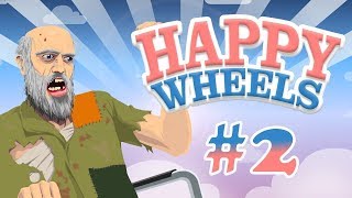 Прохождение игры Happy Wheels скоростной человек #2