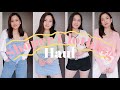 SHOPEE CLOTHING HAUL + Clothes under 500 pesos!!! | Parbie Dedace 💖