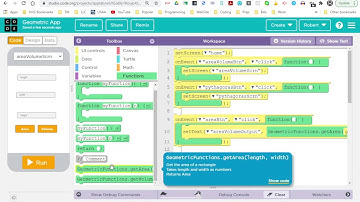 JavaScript/App Lab Functions w Parameters and Returns with Libraries