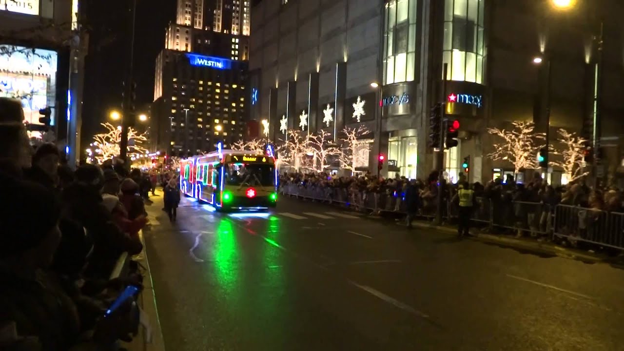 Magnificent Mile Lights Festival ,Chicago 2014 YouTube