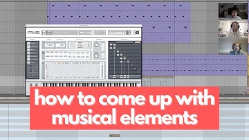How I create musical elements from scratch (minimal house/micro house) | distilled noise