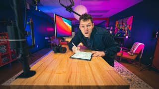 I Built my DREAM YouTube & Art STUDIO!