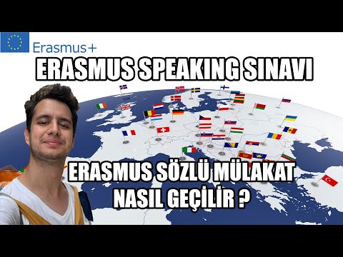 ERASMUS SPEAKING (KONUŞMA) SINAVI 🙇🏼‍♂️ | ERASMUS SÖZLÜ MÜLAKAT