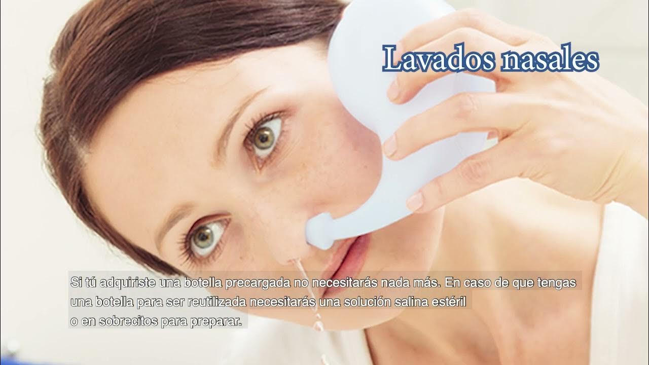 Cómo hacer un buen lavado nasal ~ Blog Loca Academia Familiar