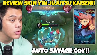 EFEK SKIN YIN JUJUTSU KAISEN AUTO SAVAGE COY!!! SKIN PEMBAWA BERKAH INI!!!