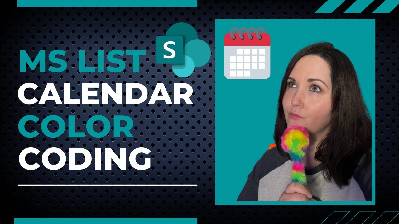 Microsoft Lists Calendar Color Coding with View Formatting