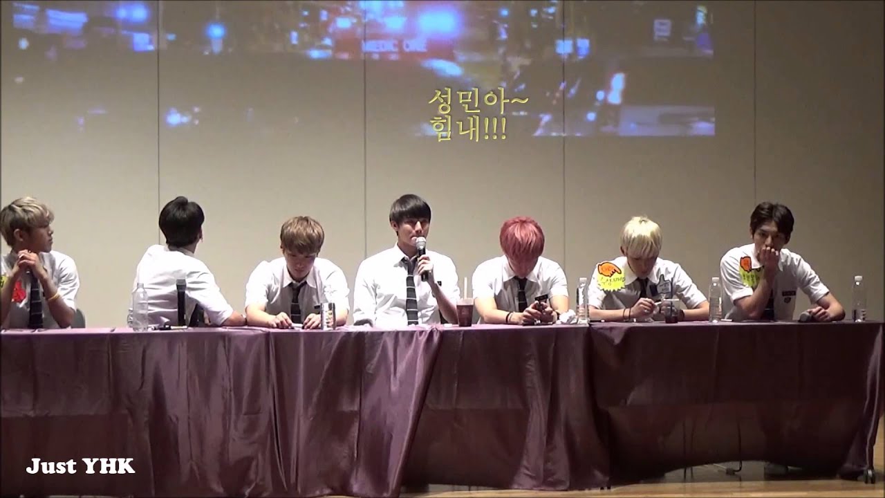 2015.07.04 SPEED 스피드 수원팬사인회 끝 인사 + 빠이빠이