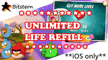 ANGRY BIRDS 2 Unlimited Lives & Hearts Trick (No Cheat / Hack) | iOS exclusive (iPhone, iPad)