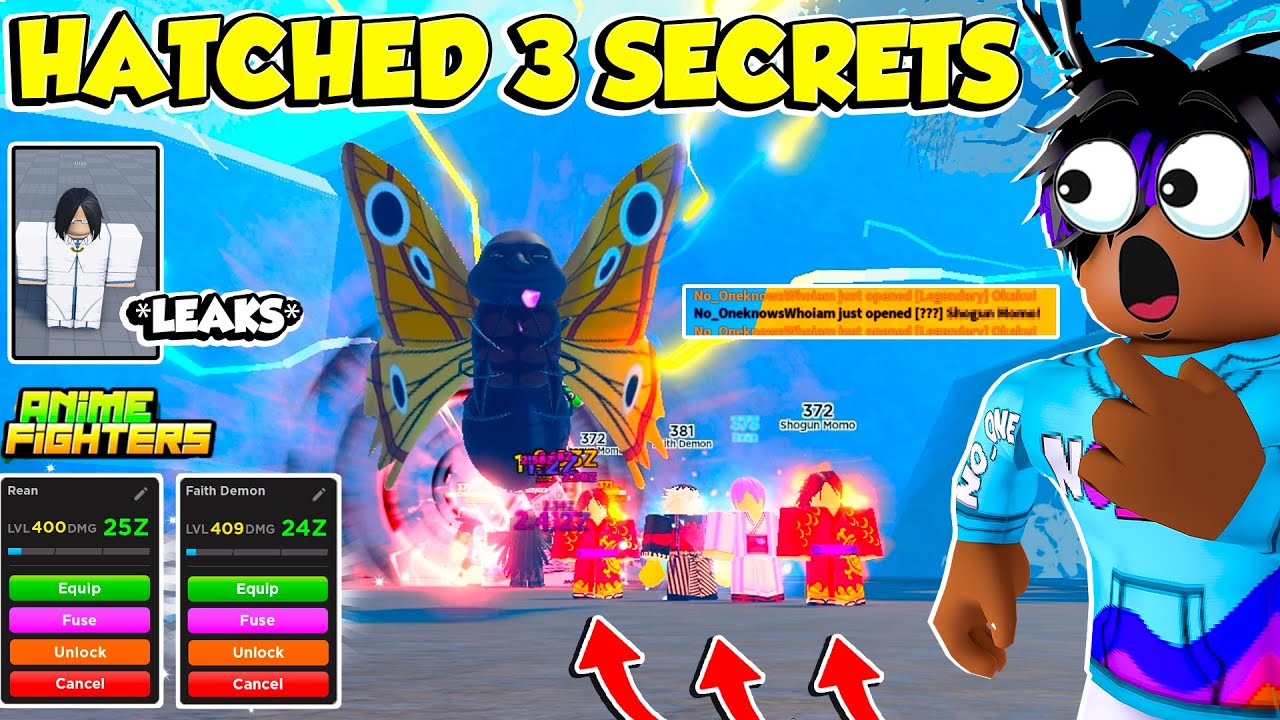 I Got The Best SECRET Fighter in Anime Fighters Simulator [New Update ...