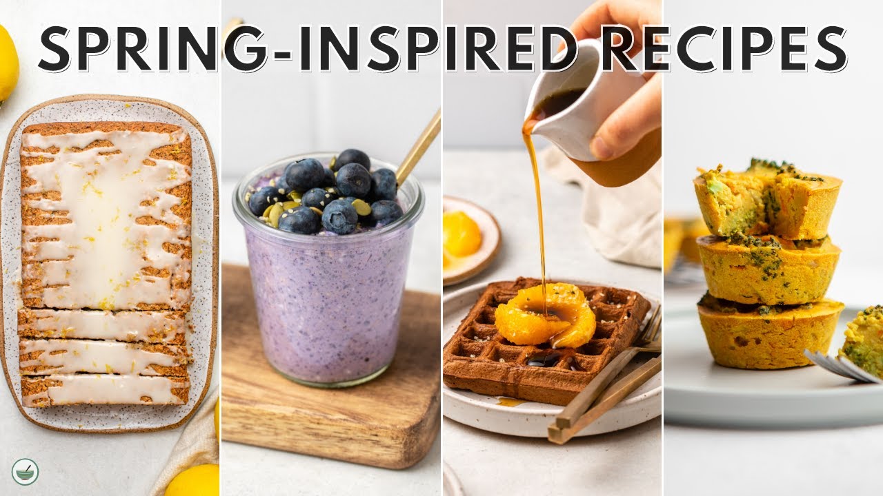 Spring-Inspired Vegan Breakfast Ideas | Make-Ahead - YouTube