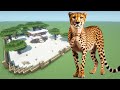 How To Make a Cheetah Farm in Minecraft PE