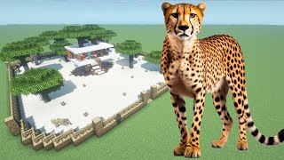 How To Make a Cheetah Farm in Minecraft PE