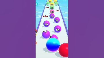 Ball 🥎⚽🏉🏐🏈 Run 🏃🏃🏄 2048 // fast mode gameplay walktrough android iOS