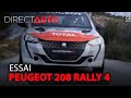 Peugeot 208 rally 4  la citadine star version course 