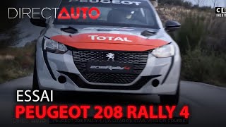 Peugeot 208 Rally 4 : la citadine star, version course !