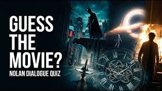 Guess the Christopher Nolan Movie by the Dialogue 🎬🔥 | Movie Quiz