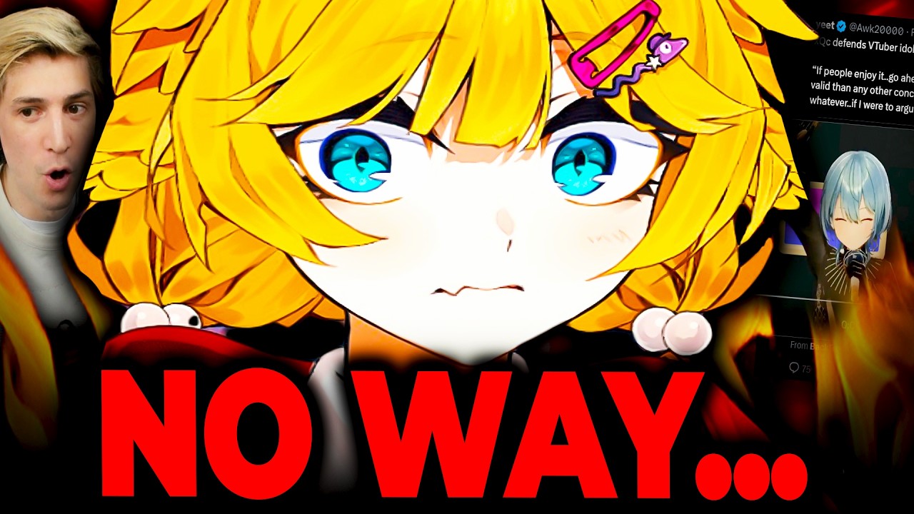 xQc DEFENDS VTubers In CRAZY Switch Up After Dokibird DRAMA!