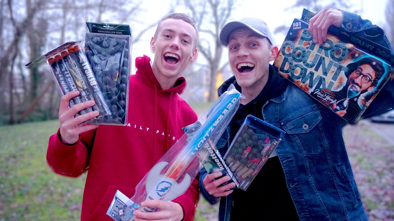 VUURWERK AFSTEKEN MET MILAN KNOL!