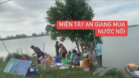 Về miền Tây An Giang mùa nước nổi | Diệu Tú Vlog #dieutuvlog