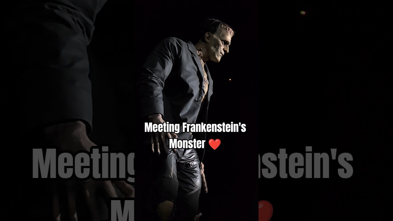 Frankenstein's Monster during Monsters Unchained at EPIC #animatronic #monster