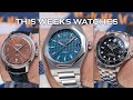 This Weeks Watches - GP Laureato Blue, Omega Seamaster Bond, Vulcain Cricket, Zenith &amp; More [EP103]