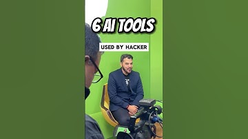 6 AI tools  used by hacker | hacker vlog | #cybersecurity