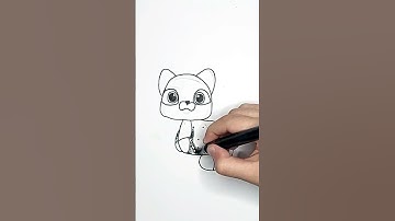 How to draw Maxwell the Cat 🐈