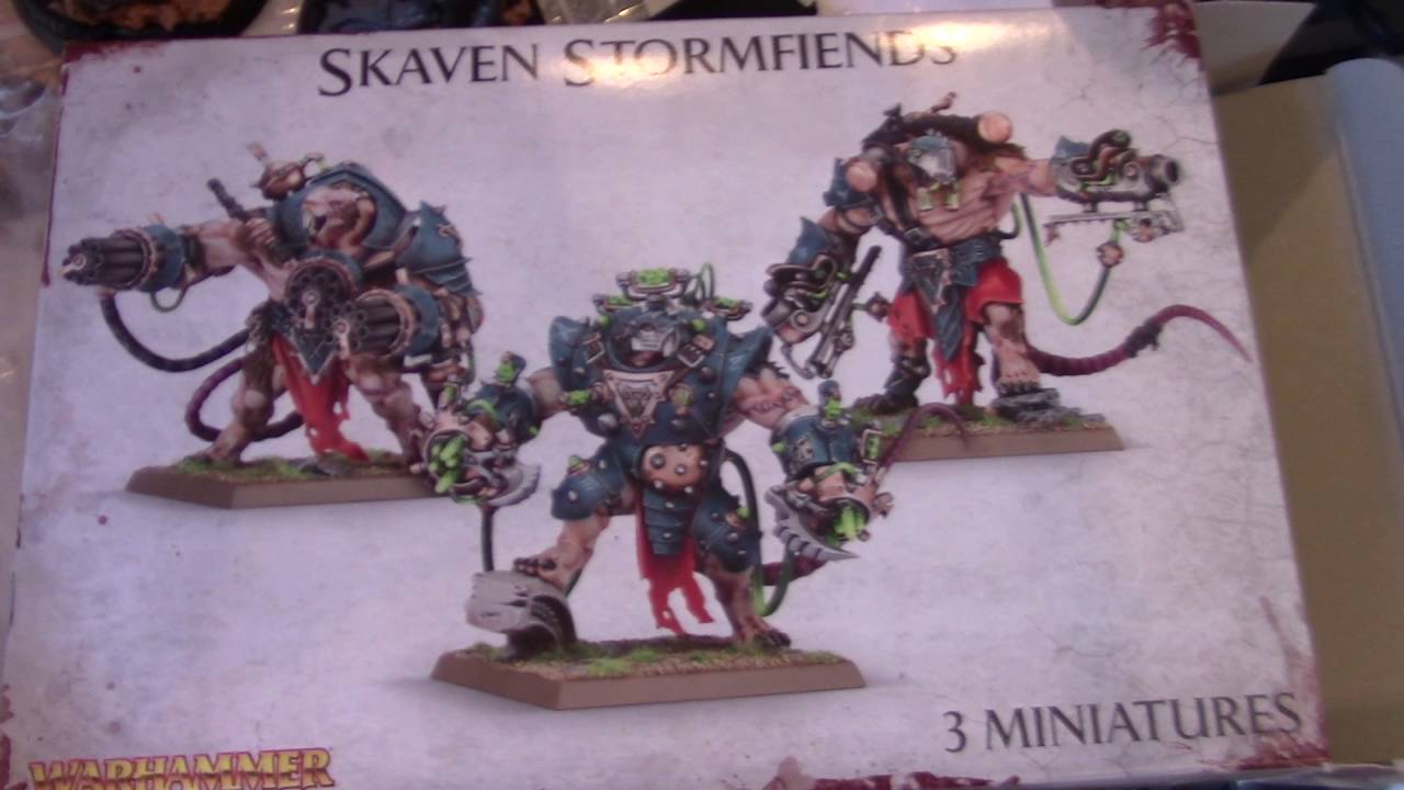 Dwarf Conversions and Stormfiends and Comments