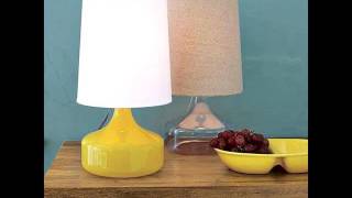 Modern Glass Table Lamp | Table Lamps, Desk Lamps