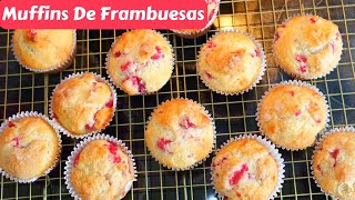 Muffins De Frambuesas | Raspberry Muffins