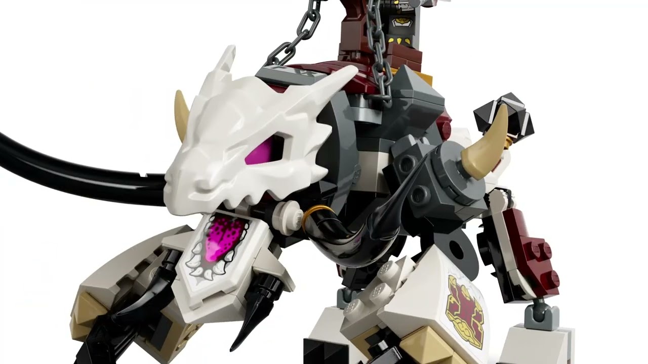 LEGO NINJAGO Zilvar ve Ejderha Canavar Grimtak 71863 - 7 Yaş ve