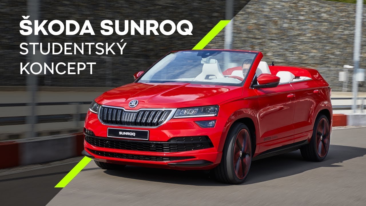 ŠKODA SUNROQ: Představení studentského konceptu