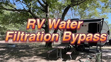 RV Water Filter Bypass on Geo Pro 15TB