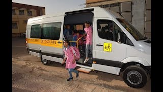 الجزائر - صناعة عسكرية | تسليم (150) حافلة  مرسيدس SPRINTER ذات (24 مقعدا) للنقل المدرسي