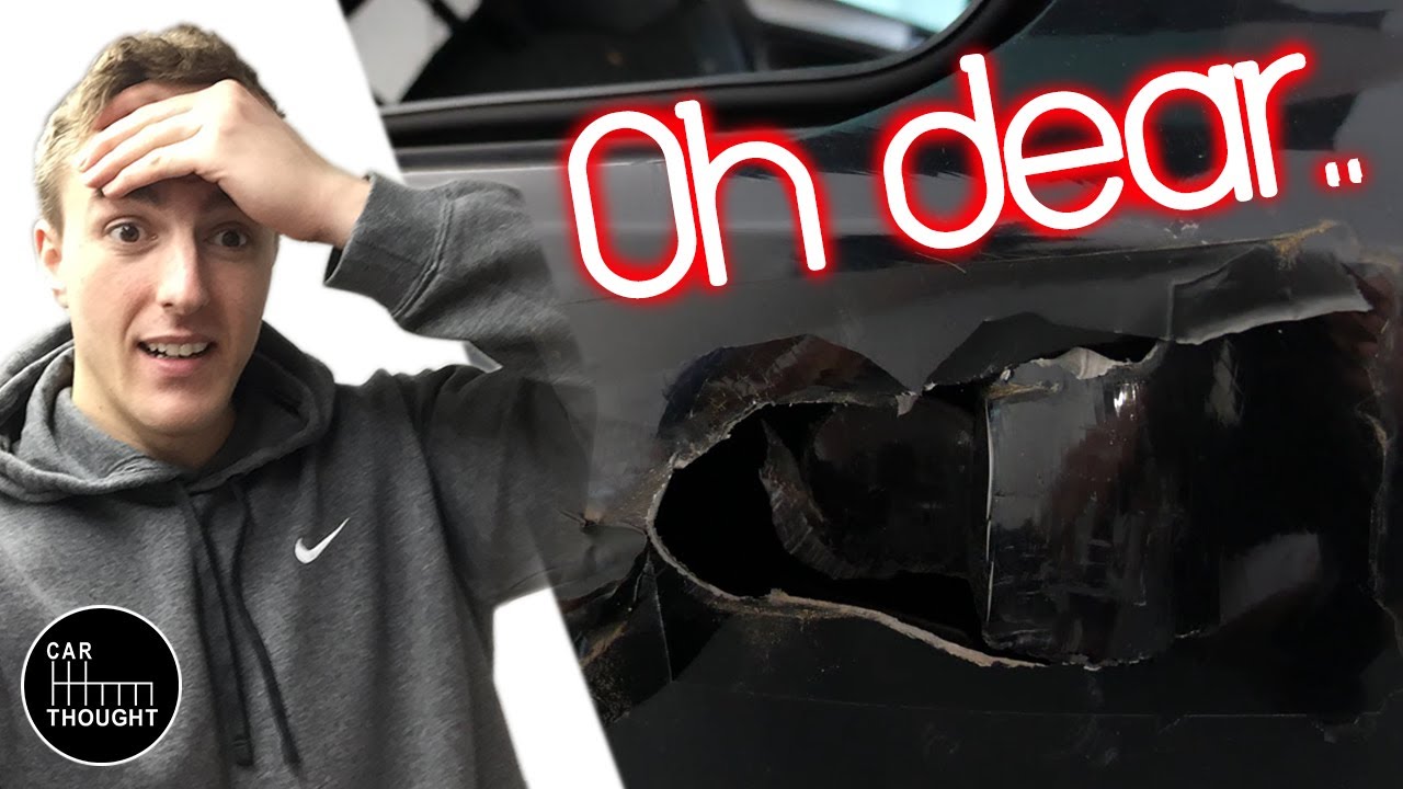 I crashed my car. YouTube