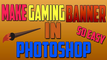 How to Make a Youtube Banner in Photoshop CC/CS5! (Channel Art 2020!) Make Custom Banner For Free