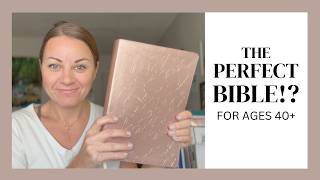 The perfect bible! Unboxing and review of NLT super giant large print filament bible for bad vision