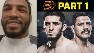 MMA Pros Pick ✅ Islam Makhachev vs. Rafael dos Anjos - Part 1👊 *CANCELED*