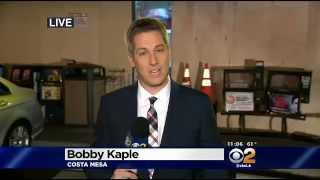 Caught On Camera: Truck Slams Into Costa Mesa Donut Shop