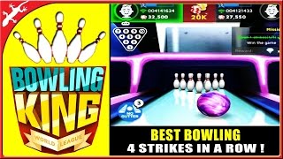 Bowling King : 4 Strikes in a Row in New York ! (ios Gameplay) screenshot 4