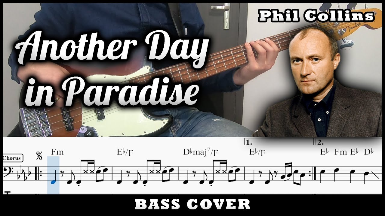 Phil Collins 'Another Day In Paradise' Sheet Music & Chords