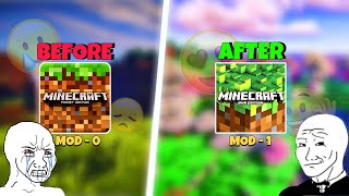 CONVERT YOUR MCPE INTO JAVA EDITION IN JUST 1 MOD || (HINDI) ||