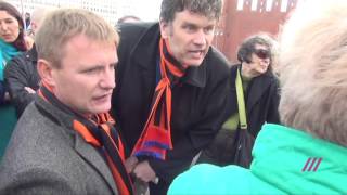 Около мемориала памяти Бориса Немцова произошла потасовка