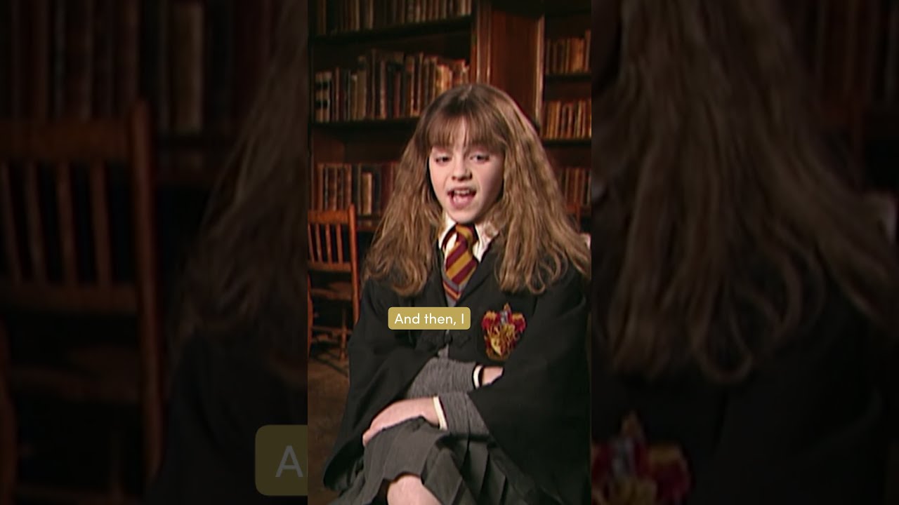 Emma S Auditioning Experience HarryPotter HermioneGranger EmmaWatson BehindTheScenes